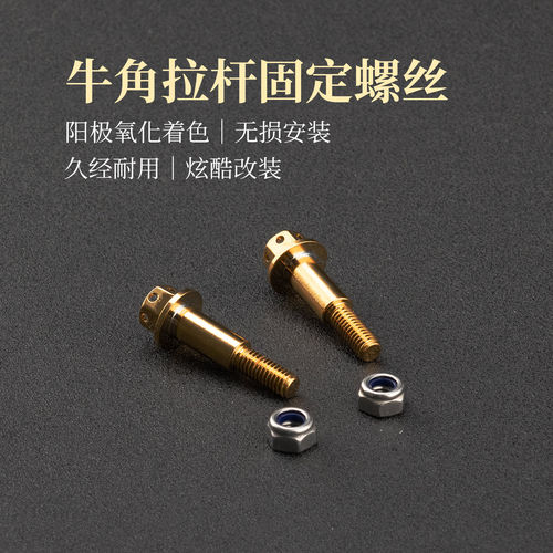 雅马哈XMAX300刹车牛角螺丝改装