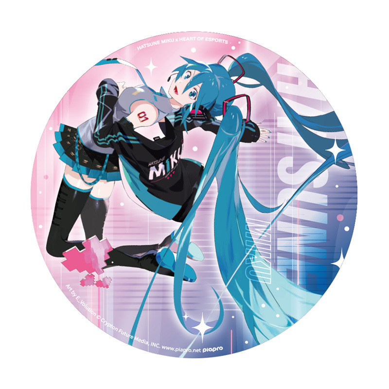 漫库正版周边moeyu初音未来电竞之心限定版大徽章