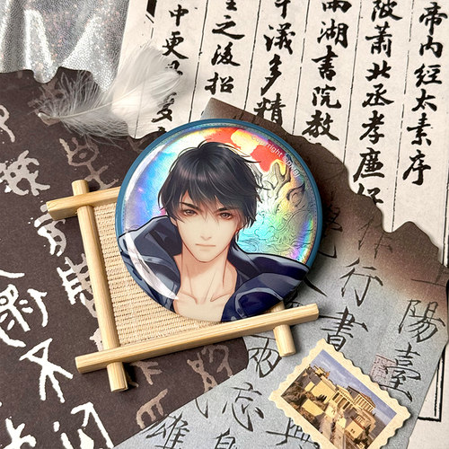 漫库正版周边盗墓笔记时光碎片系列吧唧徽章拍立得透卡收藏卡