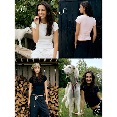 shyshy空气 舒适棉质大弹力多件留基础款棉质短袖T恤