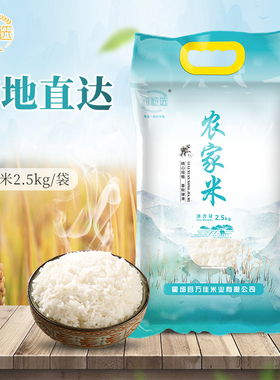 粒粒选优质农家大米砖真空包装长粒香稻粳米非东北煮米饭煲粥灿米