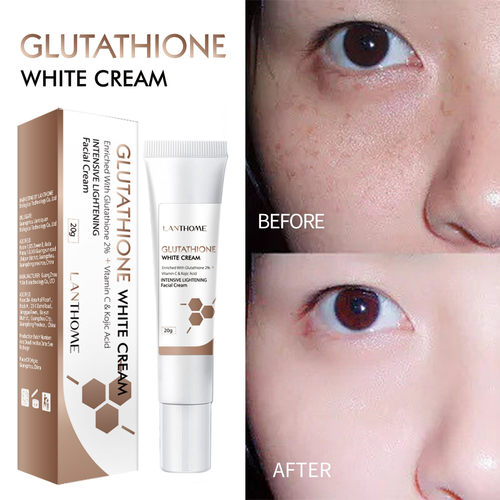 跨境现货莲碧泉Lanthome谷胱甘肽面霜20g Glutathione face