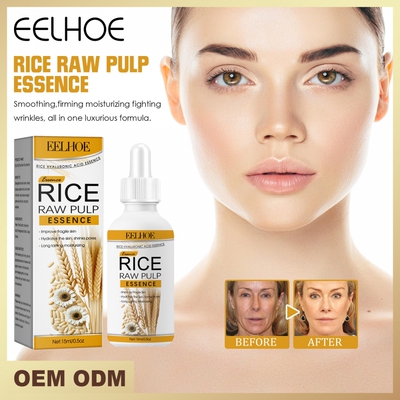 EELHOE 大米透明质酸精华液 保湿补水提亮肤色改善粗糙抗皱防衰老