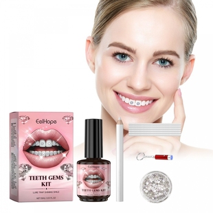 EELHOPE 时尚牙齿装饰钻 牙钻牙饰时尚牙贴打造微笑DIY装饰套装