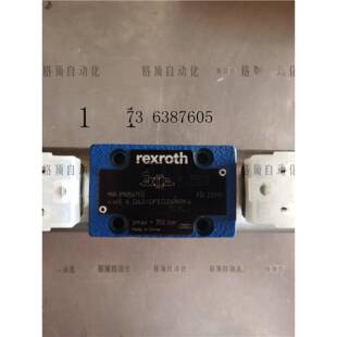 rexroth力士乐液压换向阀R900567512 4WE6D6X/OFEG24N9K4