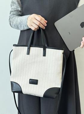 正价200+！闭眼入~公司单 帆布托特包慵懒风女包单肩斜跨水桶包包