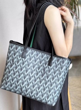 柜价400+！稀有好货~！PVC印花大容量托特包单肩女包通勤水桶包包