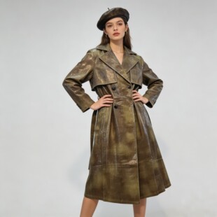 国风大气外套 中长款 工厂冲量0039阔气春秋季 新版