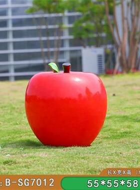 户外玻璃钢大型仿真水果蔬菜雕塑白菜农庄草莓南瓜生态园装饰摆件