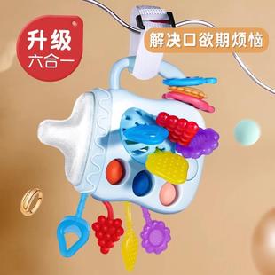 挂件螃蟹拉绳抽抽乐床铃手推车婴儿车摇铃挂件新生儿 婴儿躺着看