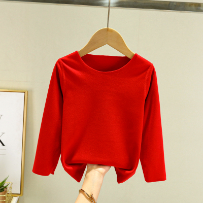 冬季男女孩发热德绒加绒保暖套装