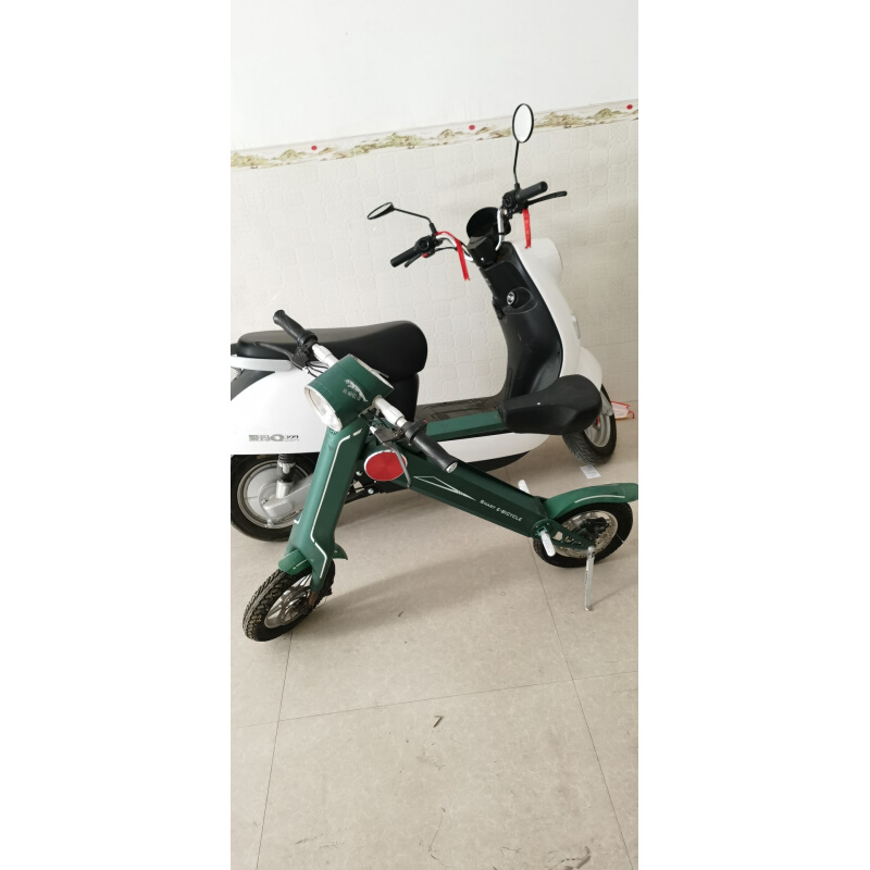 拍前询价：锂电折叠小电动车  36v锂电池  铝合金材质车架、轮毂