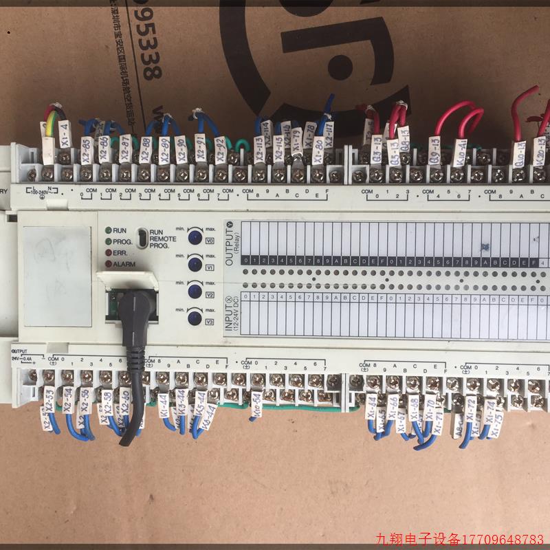 拍前询价:AFP12717C-F 拆机可程序设计控制器FP1-C72 包好 AFP12