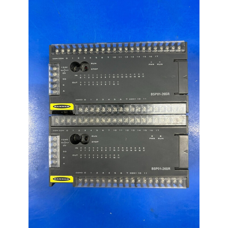 拍前询价：原装美国BANNER邦纳BSP01-26SR控制器，功能包好