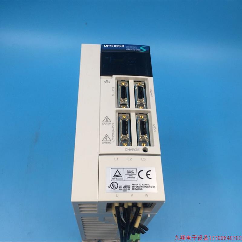 拍前询价:MR-J2S-70B 三菱伺服驱动器 实物图