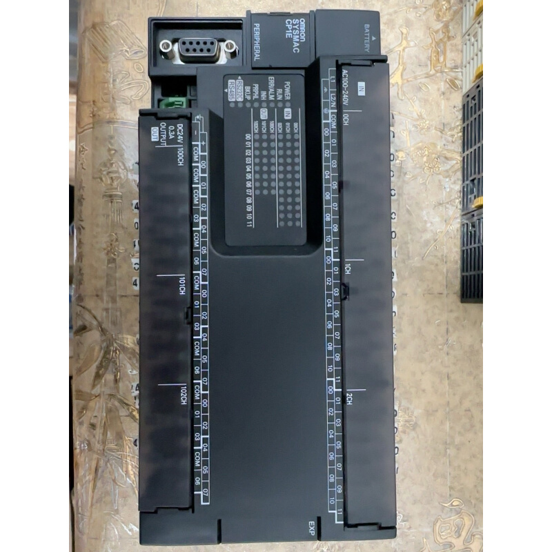 拍前询价：（议价）OMRON CP1E-N60S1DR-A 实物图功能包好成色