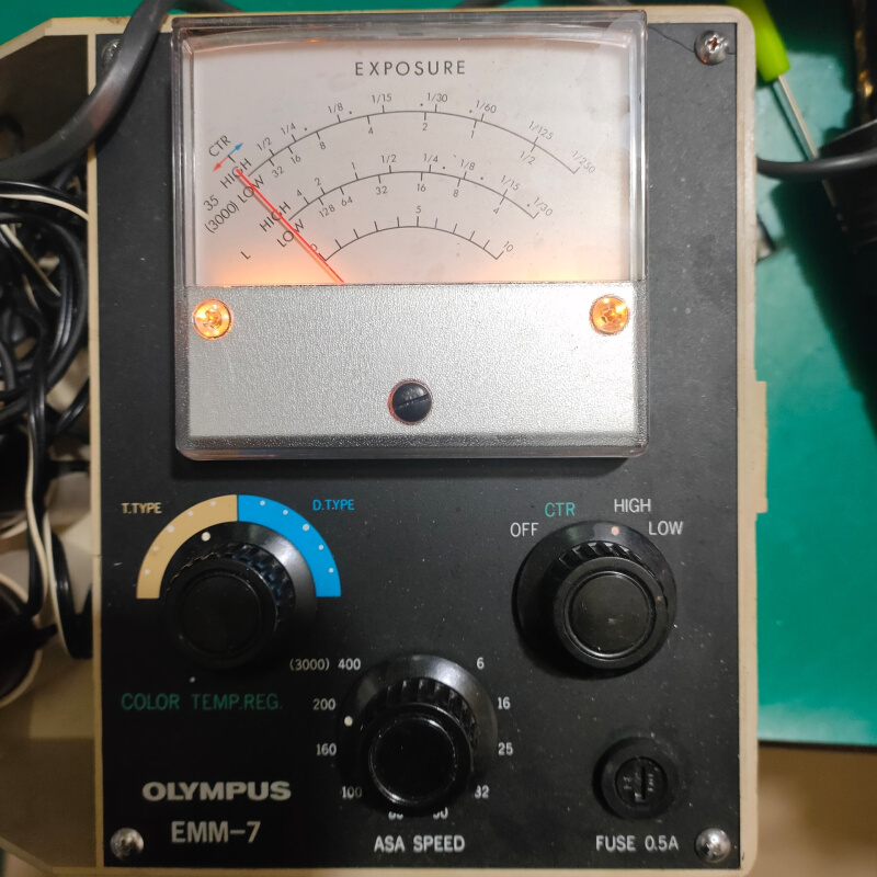 拍前询价：OLYMPUS奥林巴斯EMM-7测光表曝光表测光仪全新原装拍前