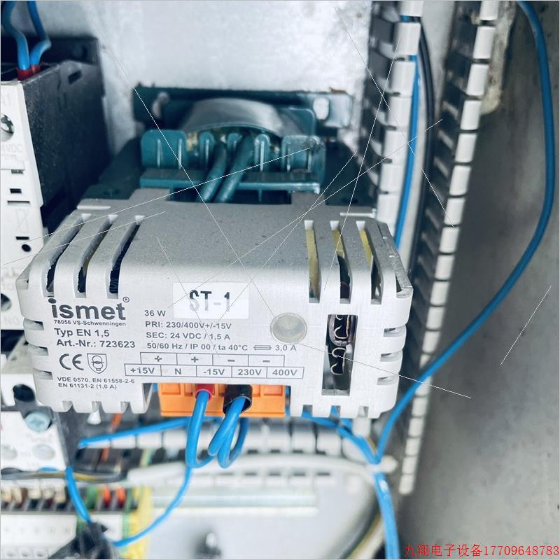 拍前询价:ISMET 变压器 Typ EN 1,5 Art.-Nr.:
