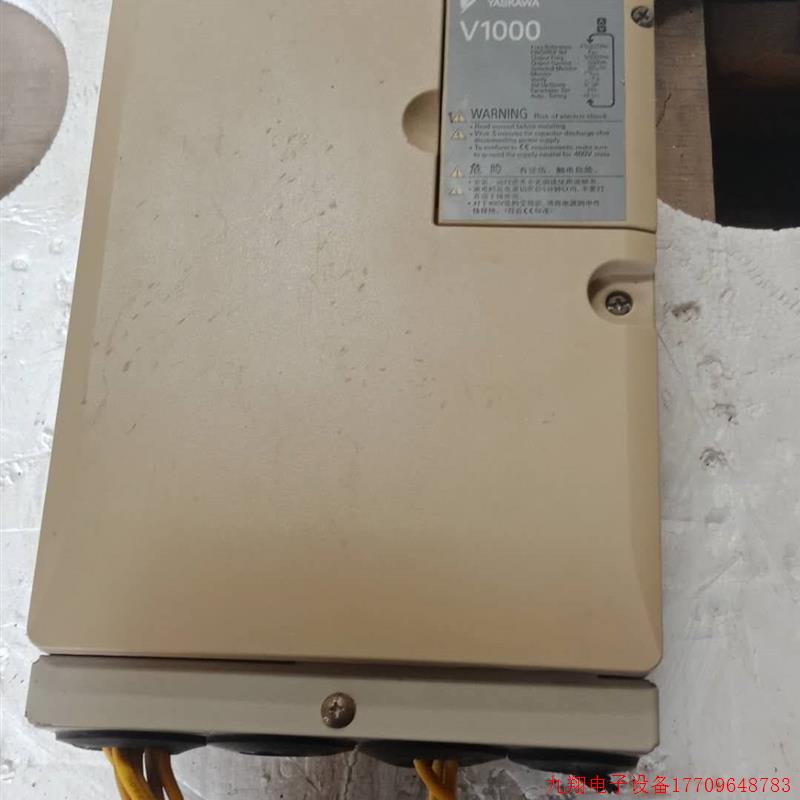 拍前询价:安川变频器CIMR-VB4A0031FBA 15/11KW 实物图包好