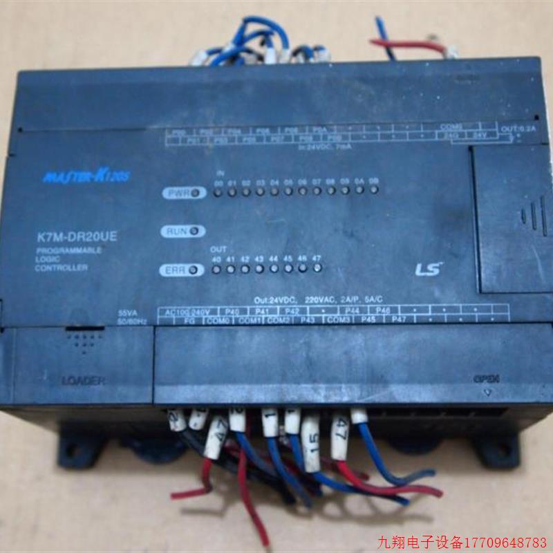 拍前询价:LS程序设计K7M-DR20UE 二手拆机件 包好实物图现货议价