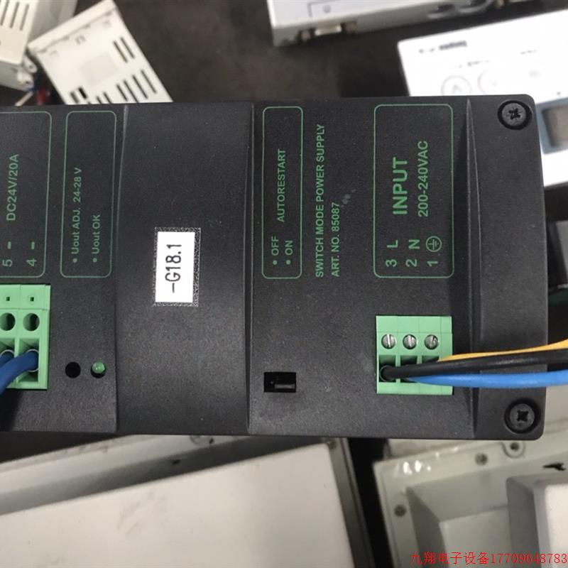 拍前询价:穆尔开关电源输入220伏输出24伏20A