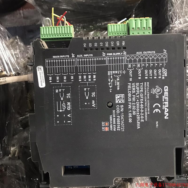 拍前询价:杰弗伦GEFRAN功能控制器GFX4-60-0-2-0-E需要议价出