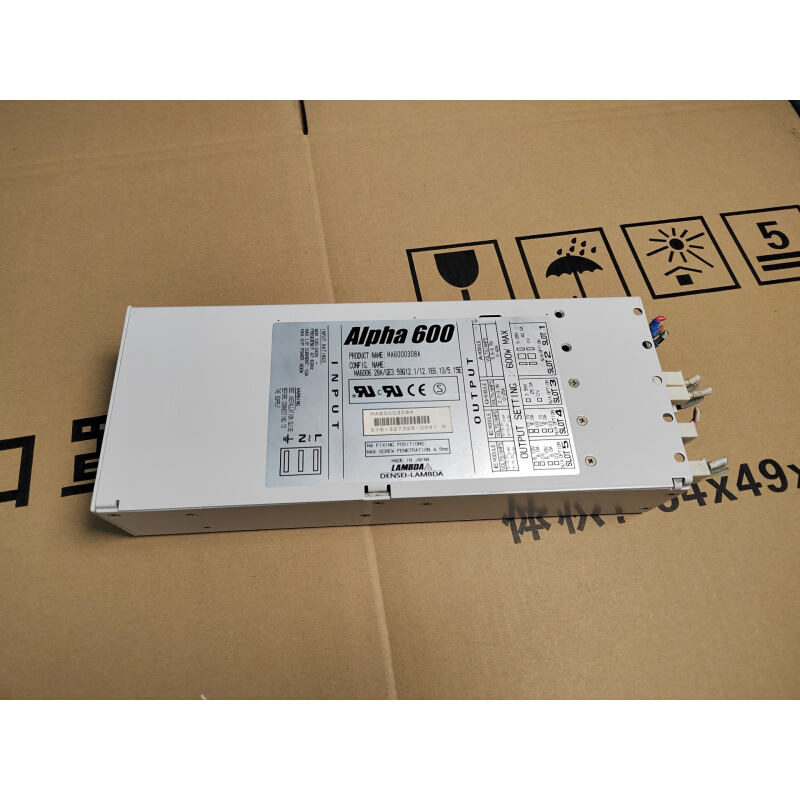 拍前询价：LAMBDA APIPha600  600W工业开关电源MA全新原装拍前请