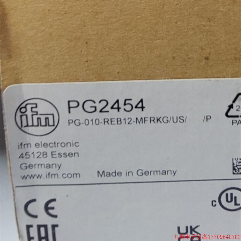拍前询价:IFM PG2451 PG2453 PG2454 PG2793 全新原装正品易福门