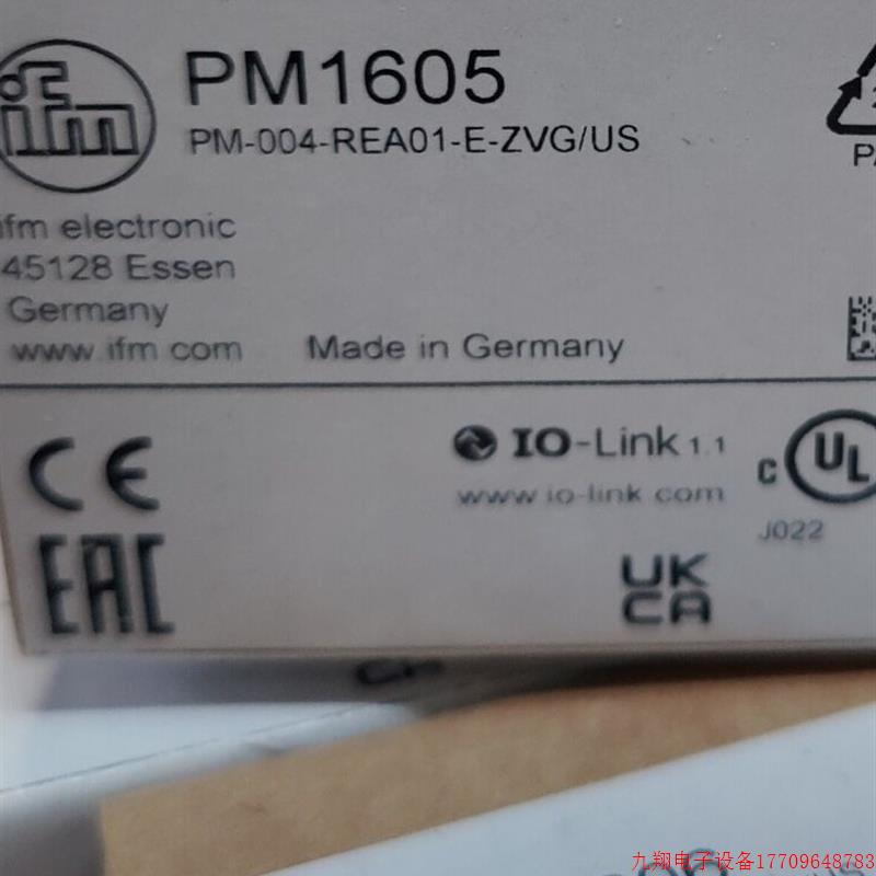 拍前询价:IFM PM1505 PM1604 PM1605 PM1606 全新原装正品易福门