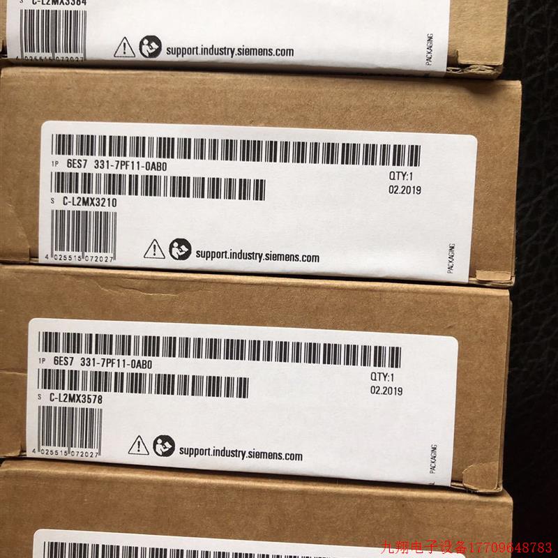 拍前询价:331模块6ES7 331-7PF11-0AB0 原装6ES7 331-7PF11-0AB0