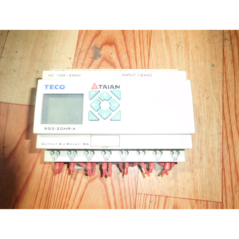 拍前询价：二手拆机 台安 PLC 可编程控制器 SG2-20HR-A 实物图