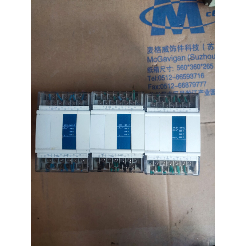 拍前询价：信捷PLC XC3－14R-E三个 物品实景实物拍摄，具体详