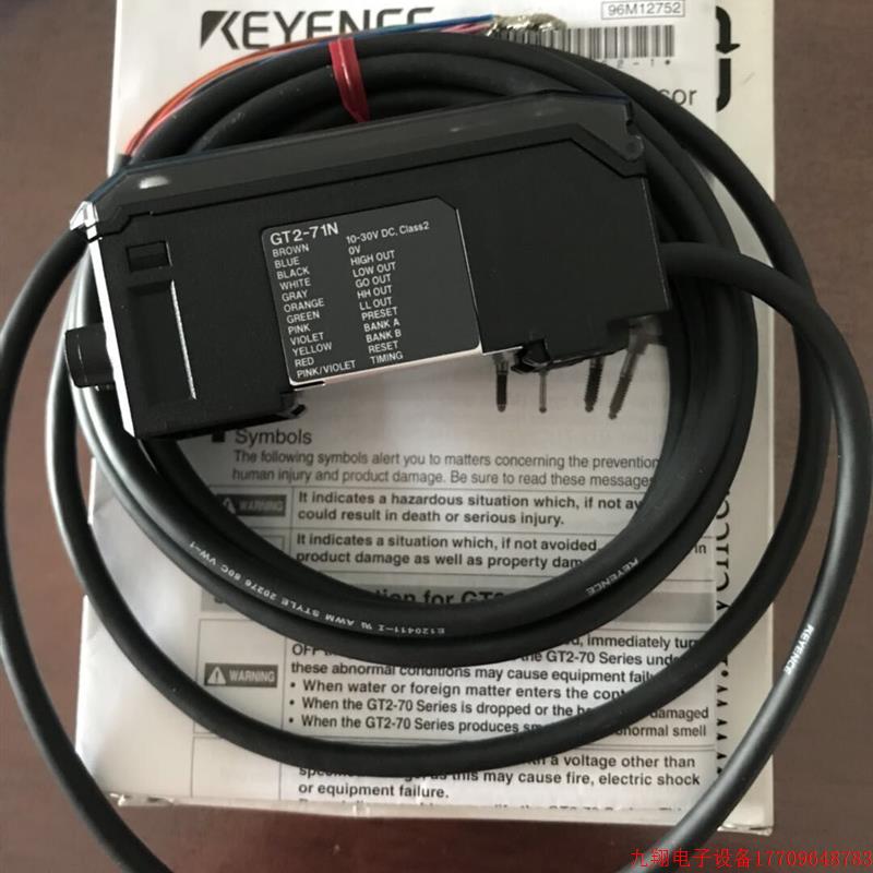 拍前询价:基恩士KEYENCE全新原装GT2-72CP正品 议价