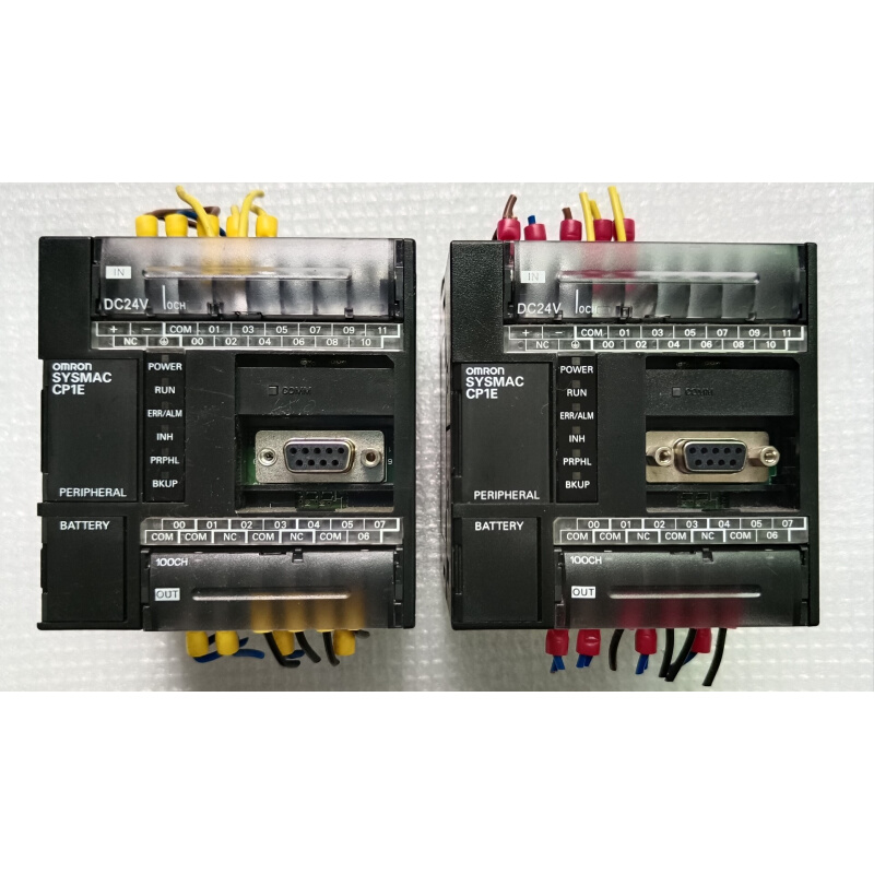 拍前询价：CP1E-N20DT-D，口罩机里拆下来的。实物如图，