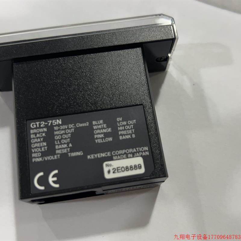拍前询价:原装全新日本基恩士GT2-75N测量接触式,位移感测放大