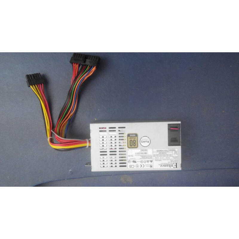 拍前询价：益衡 Enhance ENP-7025B  1U小电源 额定250W 80PLUS 2