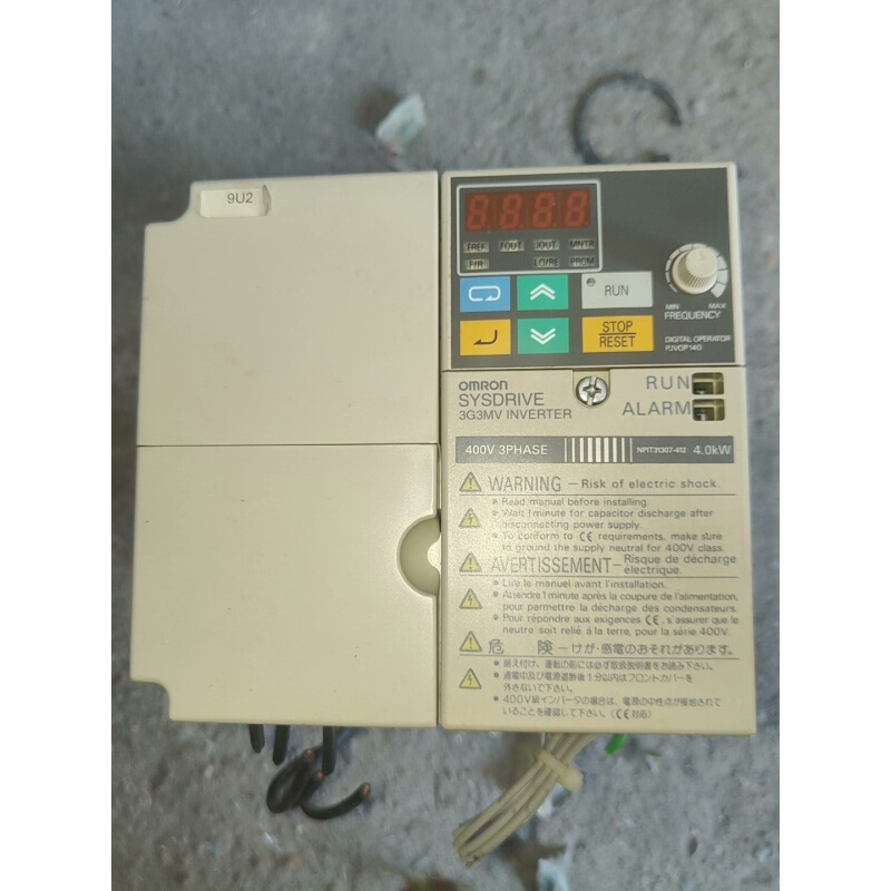 拍前询价：（议价）拆机OUMU龙变频器3G3MV-A4040 功能包好。成色