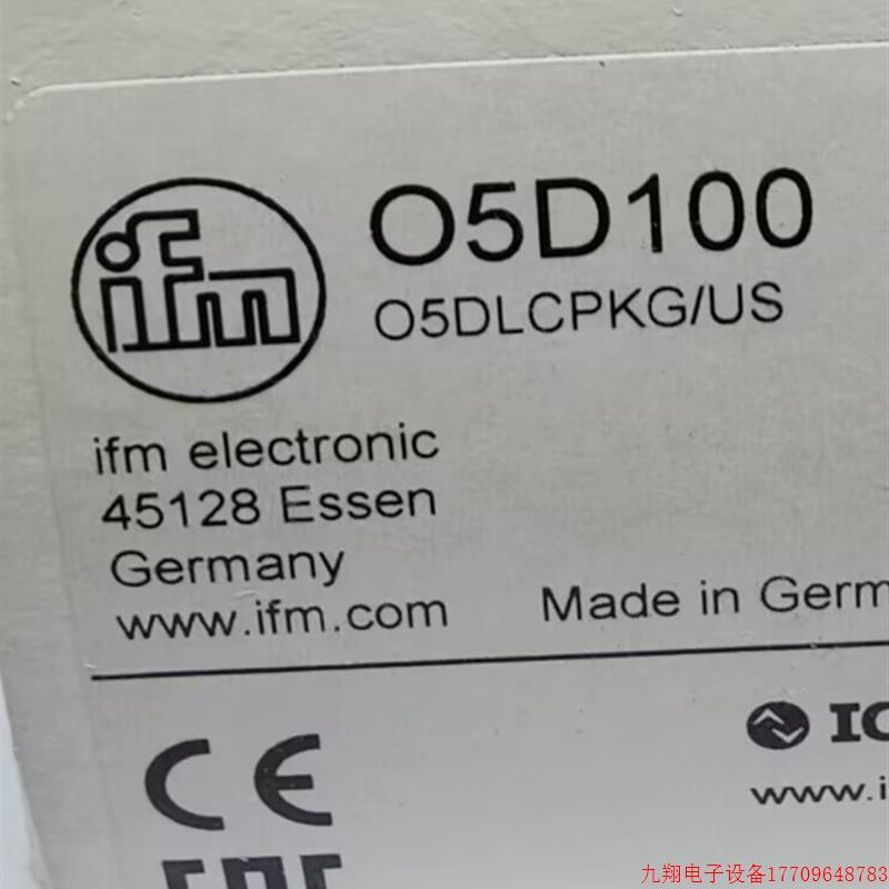 拍前询价:IFM O5D100 O5D151 O5E200 O5E500 全新原装正品易福门