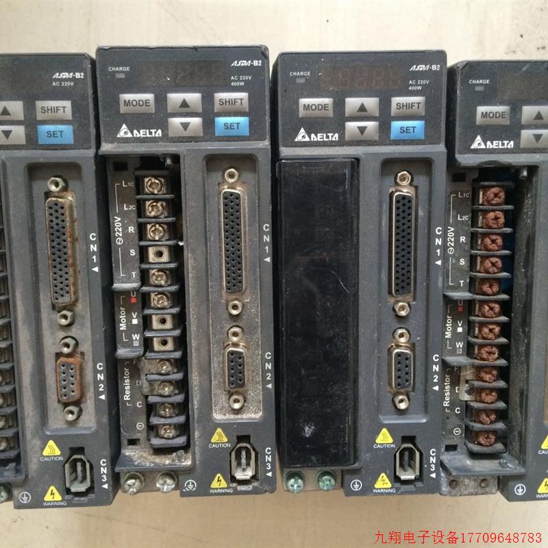 拍前询价:台达伺服器ASD-B2-0421-B 400W 0.4KW 220V 拆机包好