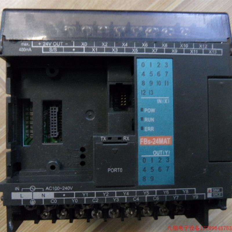 拍前询价:FATEK永宏PLC FBs-24MAT  FBs-20MAT2-AC FBs-20MC各一