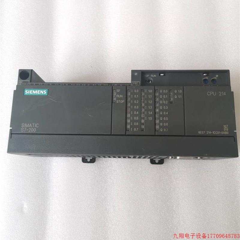 拍前询价:A027*原装拆机 6ES7 214 6ES7214-1CC01-0XB0 实物拍摄
