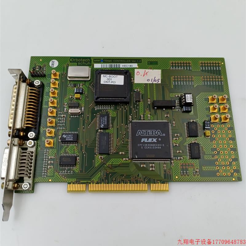 拍前询价:ORBOTECH SCHUH FRAME CONTROLLER VER.1.2数据采集卡