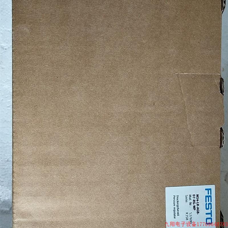 拍前询价:A028*全新原装 FESTO 费斯托 MS4-LR-AGB-D7-RG-WP 527