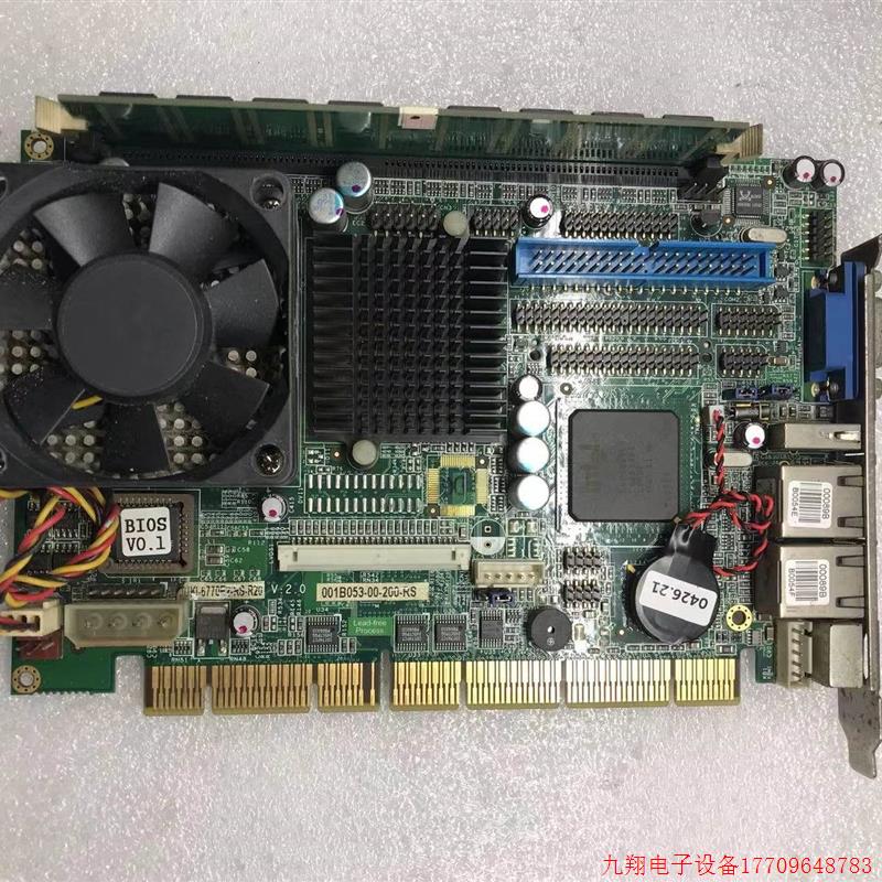 拍前询价:威强 IEI JUKI-6770E2-RS-R20 V:2.0 PCISA工业设备主