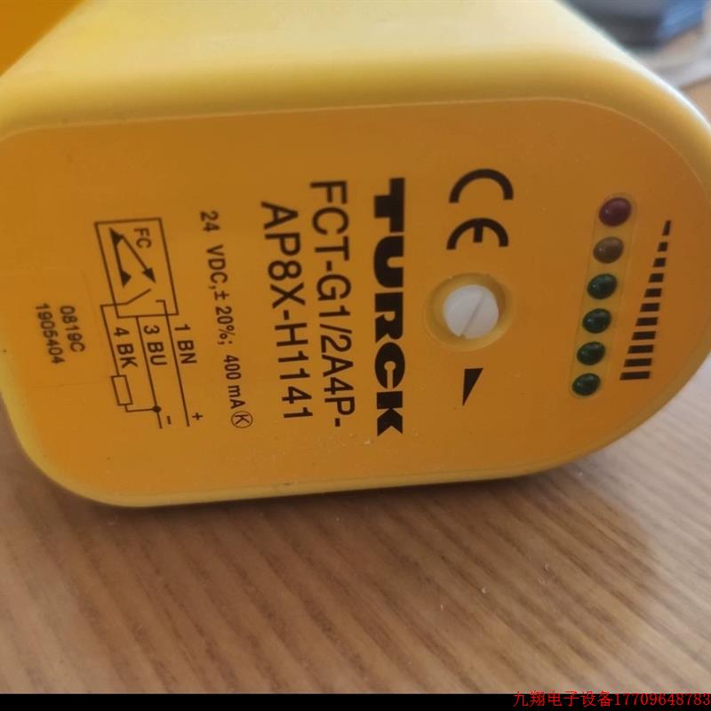 拍前询价:全新图尔克流量开关FCT-G1/2A4P-AP8X-H1141 德国议价