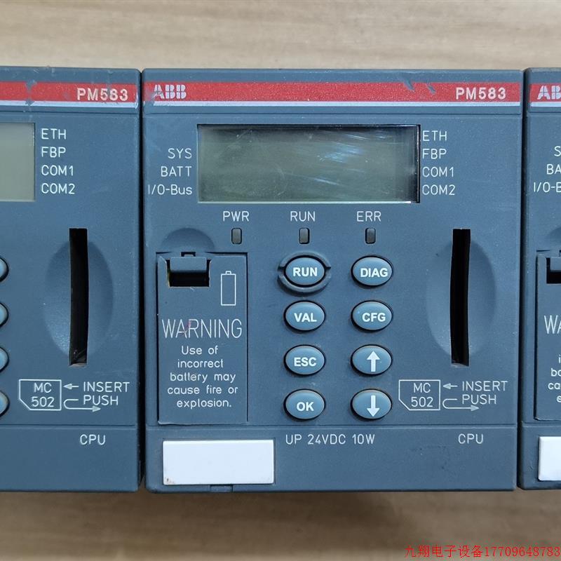 拍前询价:A010*PM583-ETH 1SAP140300R0271 ABB PLC模块 原装二