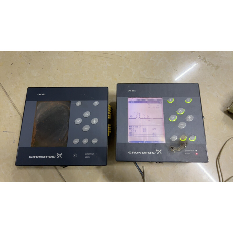拍前询价：（议价）丹麦 格兰富 水泵控制器CU351，两个300元，
