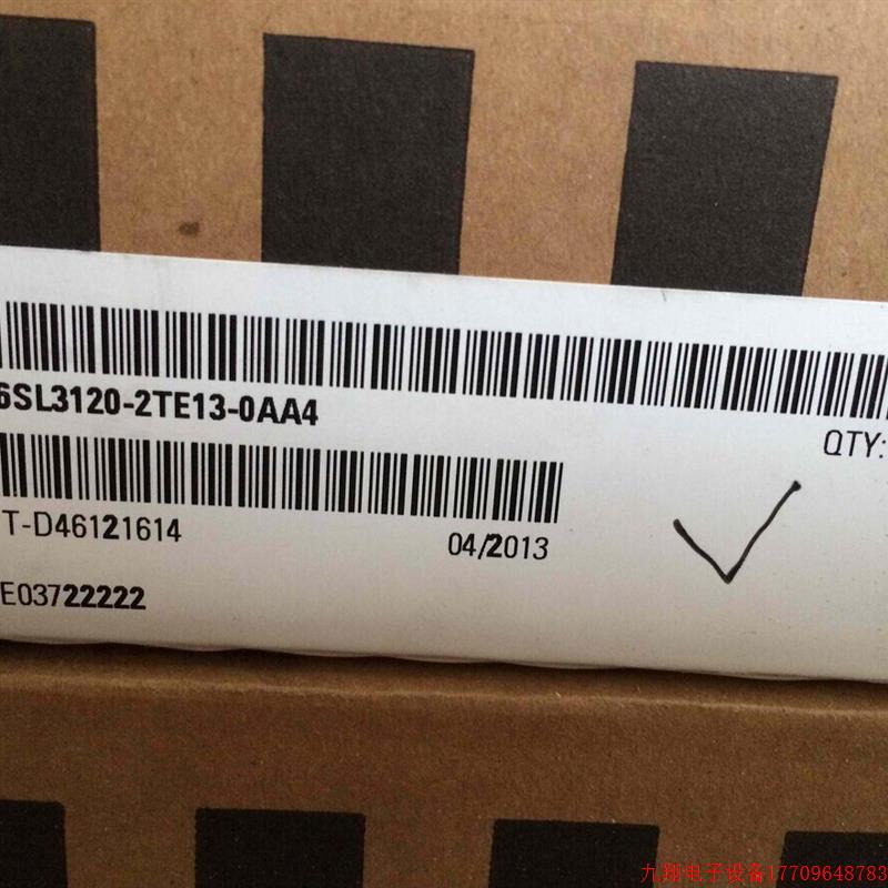拍前询价:全新  6SL3120-2TE13-0AA4 非实价、具体请