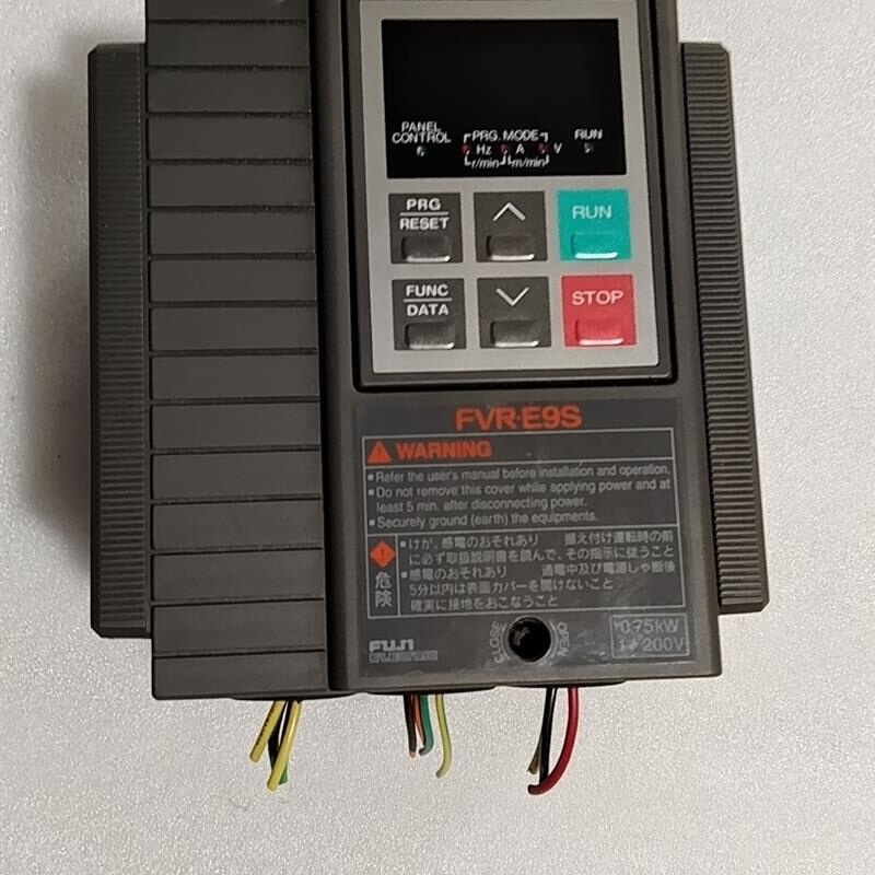 拍前询价：(议价产品)拆机富士变频器FVR0.75E9S-7JE 成色新,质量