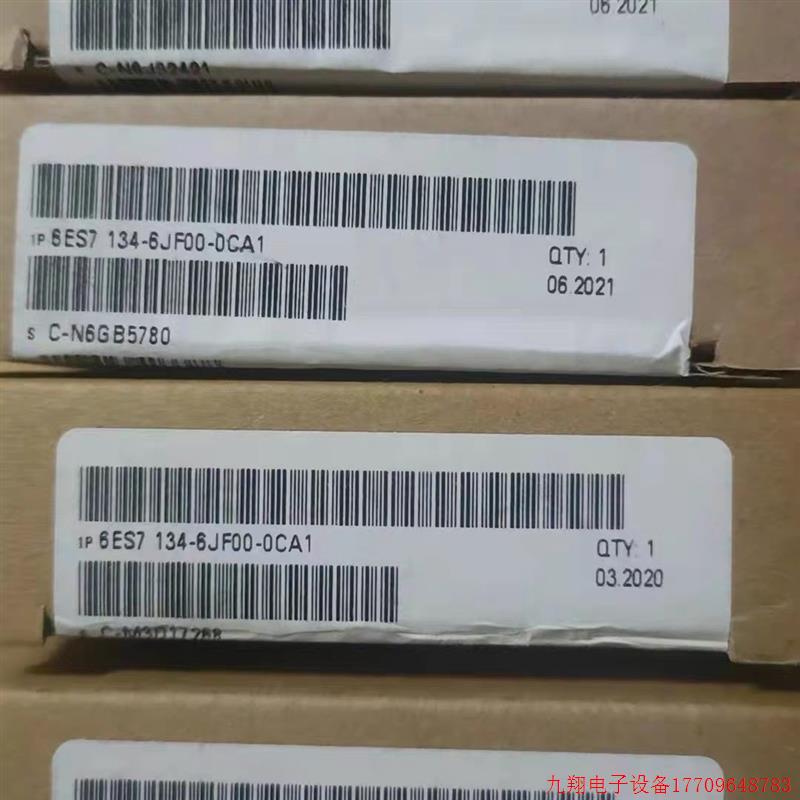 拍前询价:6ES7134-6JF00-0CA1ET200SP输入模块6ES7 134-6JF00-0C